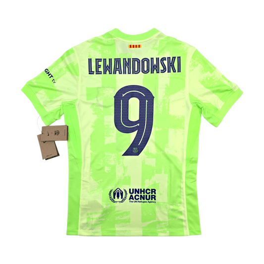 2024/25 Barcelona Third Football Shirt (S) Nike #9 Lewandowski