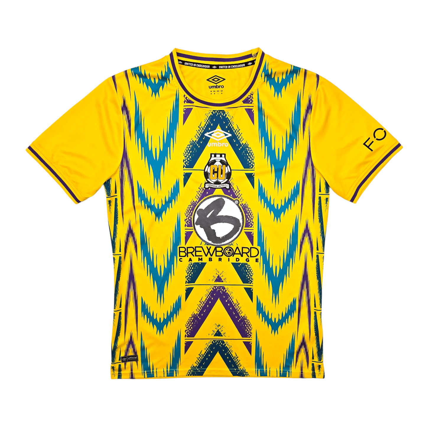 2024/25 Cambridge United Goal Keeper Football Shirt (M) Umbro