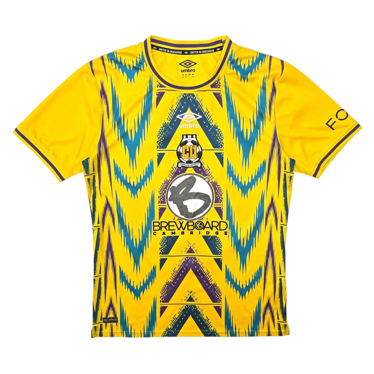 2024/25 Cambridge United Goal Keeper Football Shirt (M) Umbro