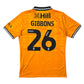 2024/25 Cambridge United Home Football Shirt (M) Umbro #26 Gibbons