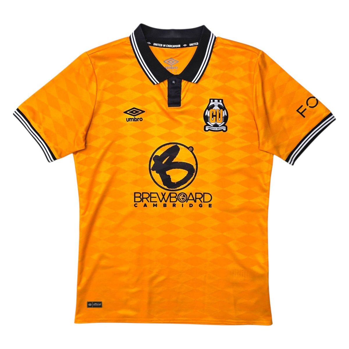 2024/25 Cambridge United Home Football Shirt (M) Umbro #26 Gibbons