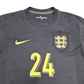 2024/25 England Away Football Shirt (S) Nike #24 Palmer