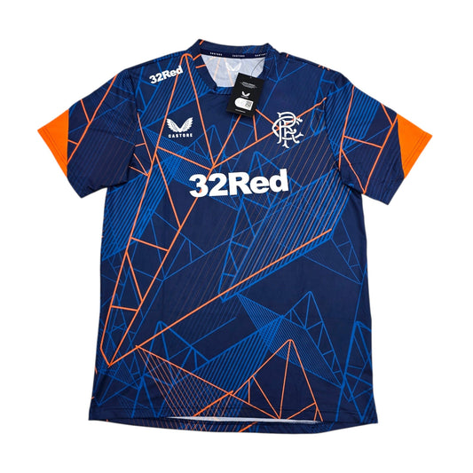 2024/25 Glasgow Rangers Training Shirt (M) Castore (BNWTs)