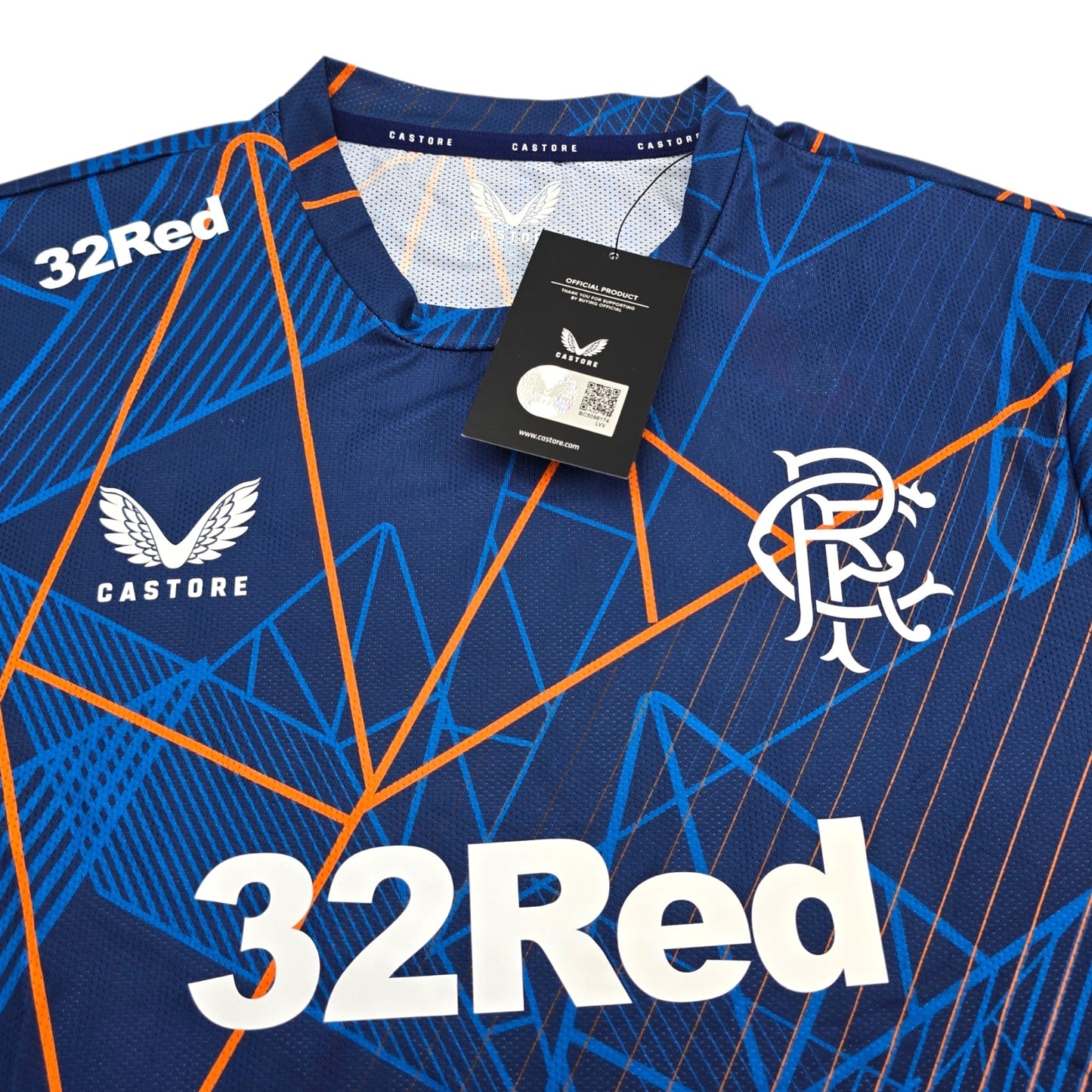 2024/25 Glasgow Rangers Training Shirt (M) Castore (BNWTs)