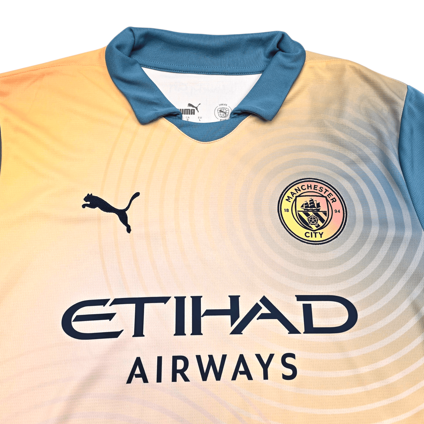 2024/25 Manchester City Fourth Football Shirt (L) Puma #17 De Bruyne (BNWTs)