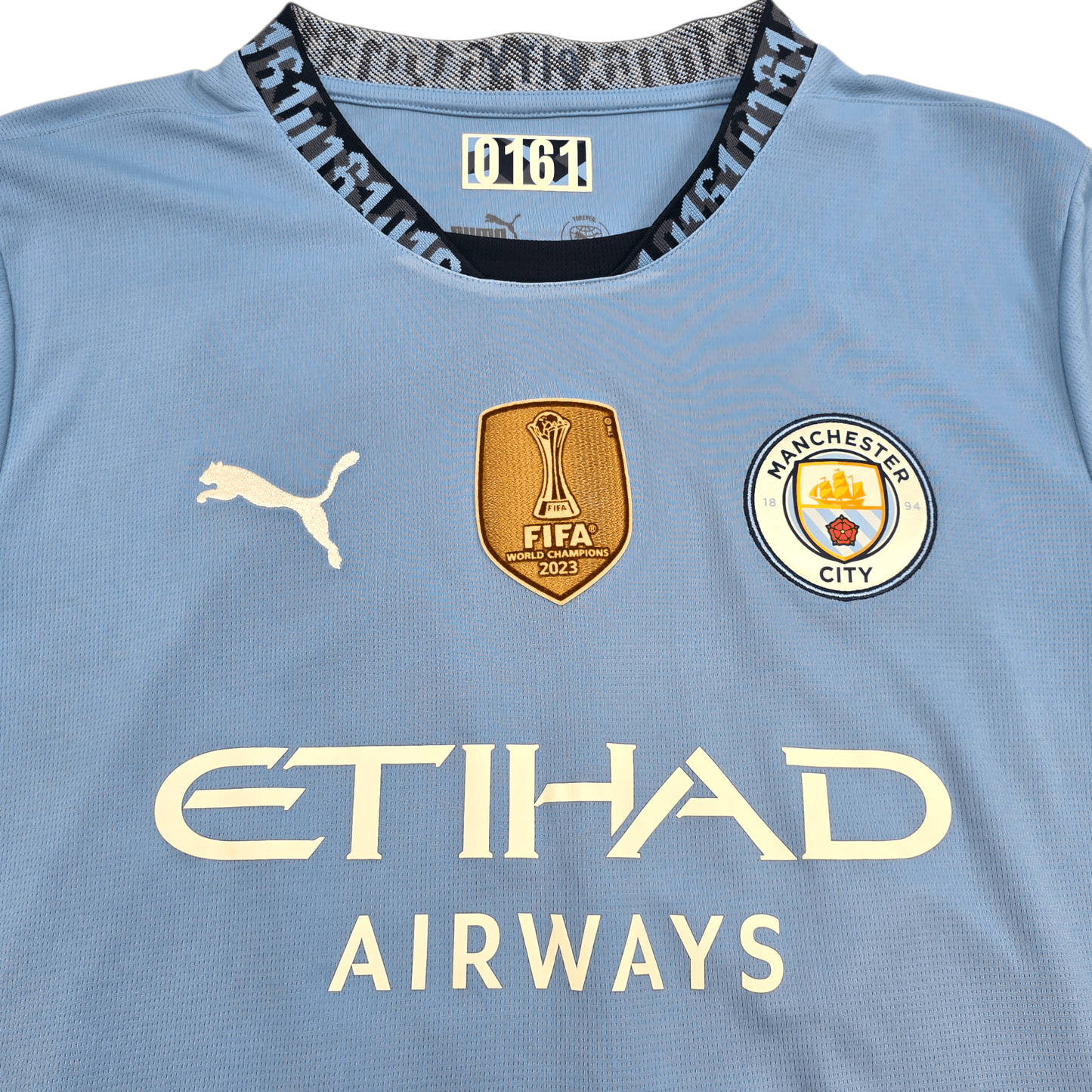 2024/25 Manchester City Home Football Shirt (M) Puma #25 Gvardiol