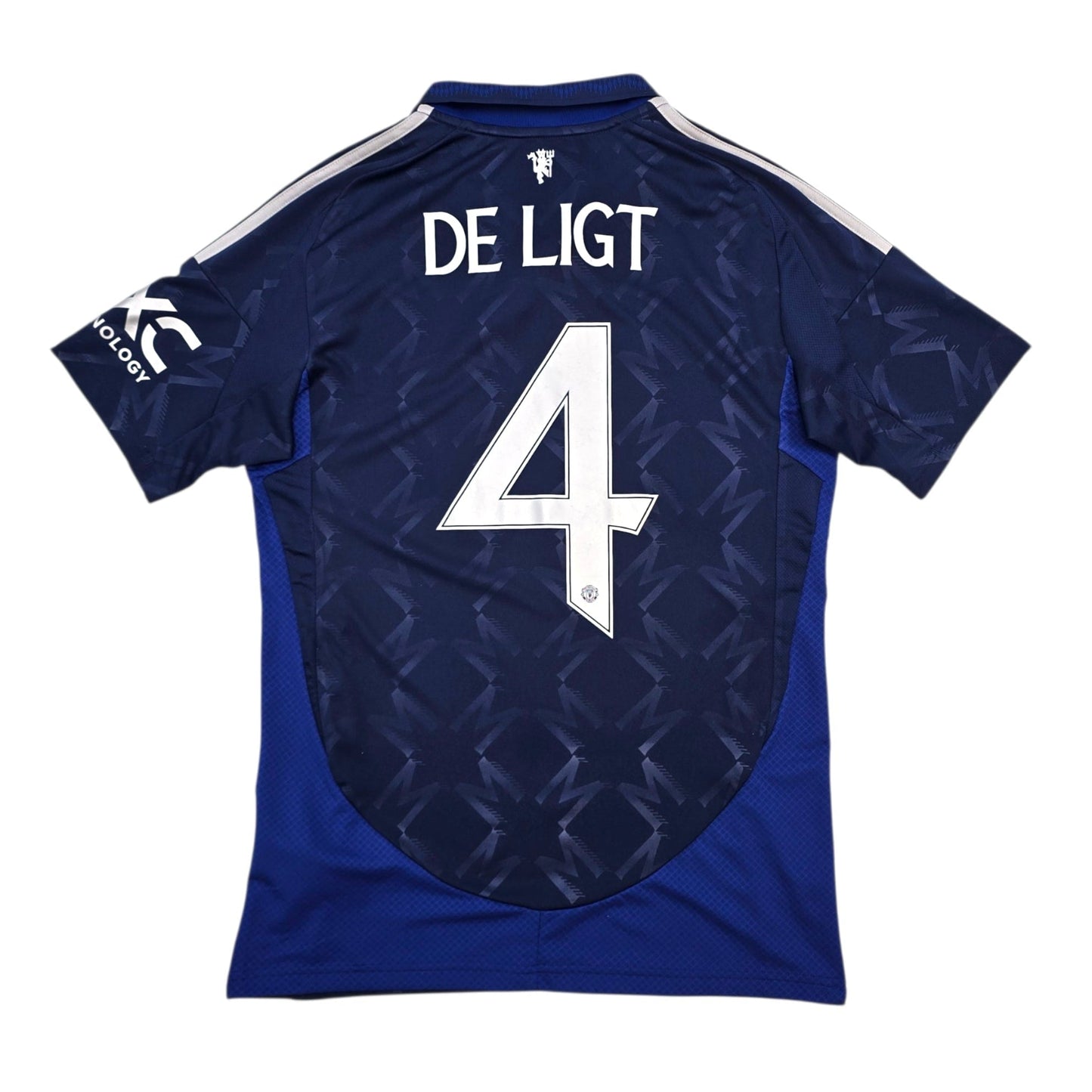 2024/25 Manchester United Away Football Shirt (S) Adidas #4 De Ligt