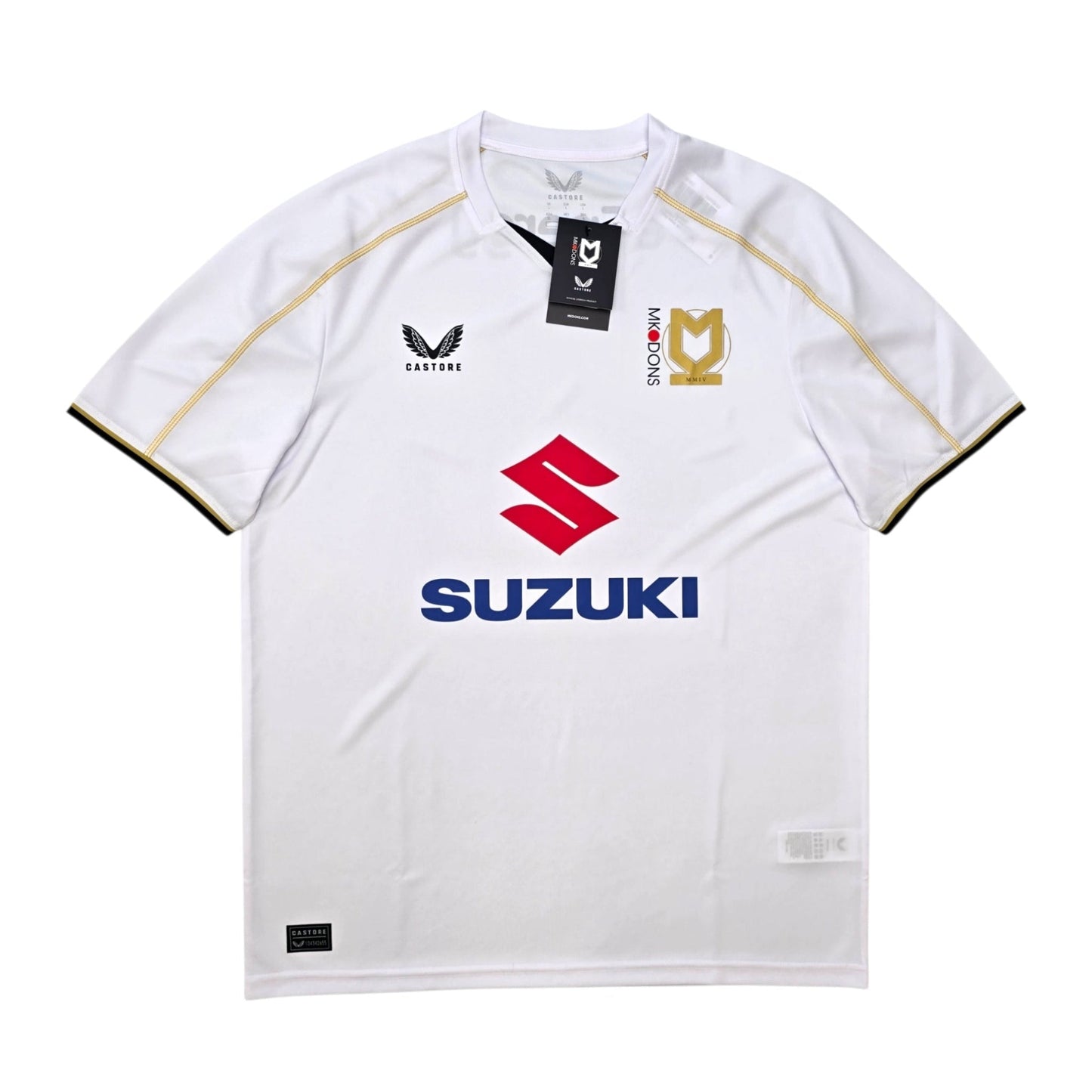 2024/25 MK Dons Home Football Shirt (L) Castore (BNWTs)