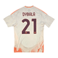 2024/25 Roma Away Football Shirt (M) Adidas #21 Dybala