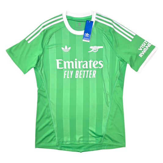 2025/26 Arsenal Goal Keeper Football Shirt (XL) Adidas (BNWTs)