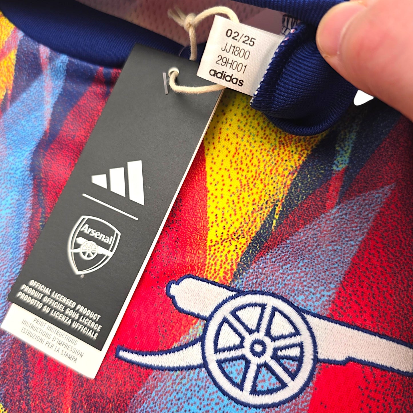 2025/26 Arsenal Training Top (L) Adidas (BNWTs)