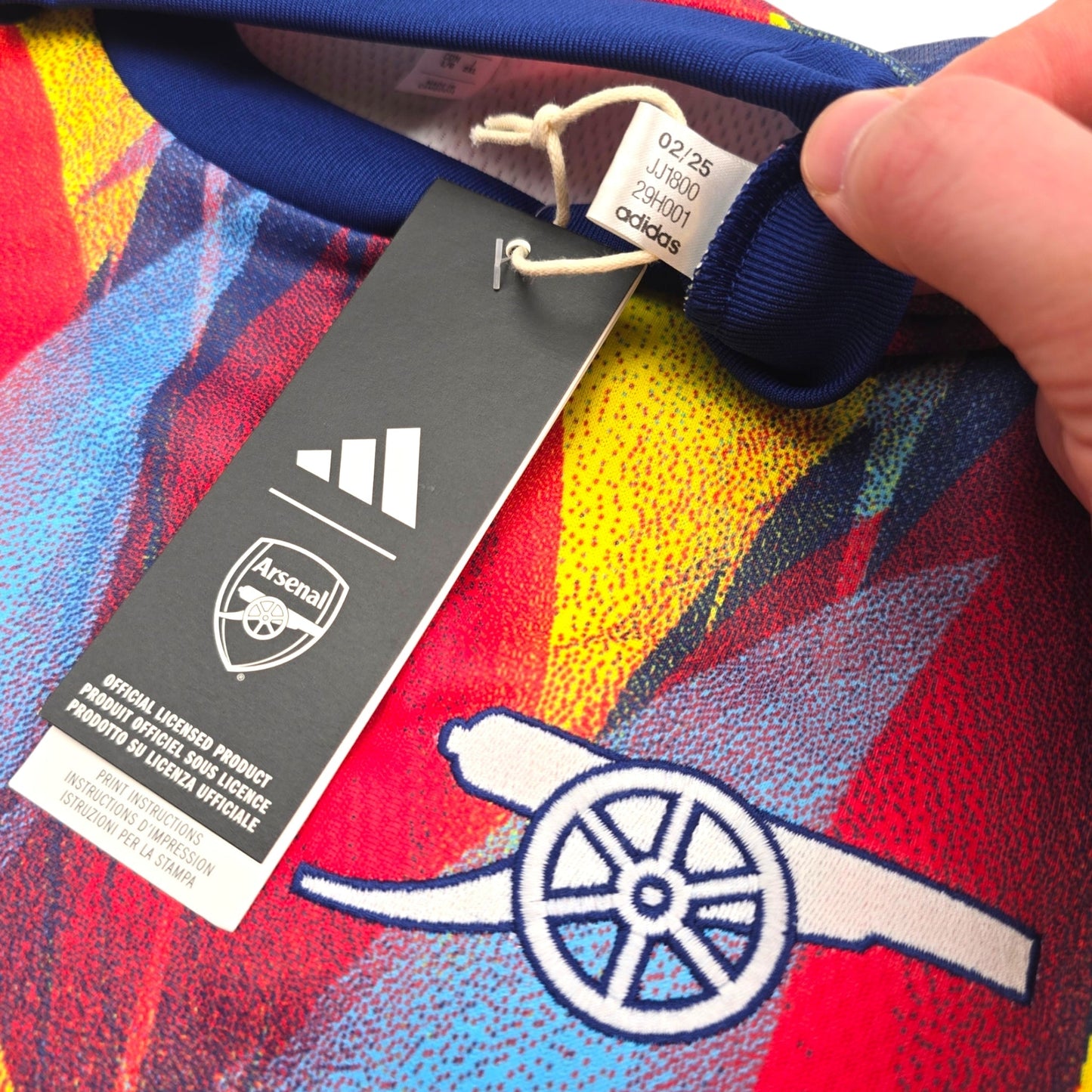 2025/26 Arsenal Training Top (L) Adidas (BNWTs)
