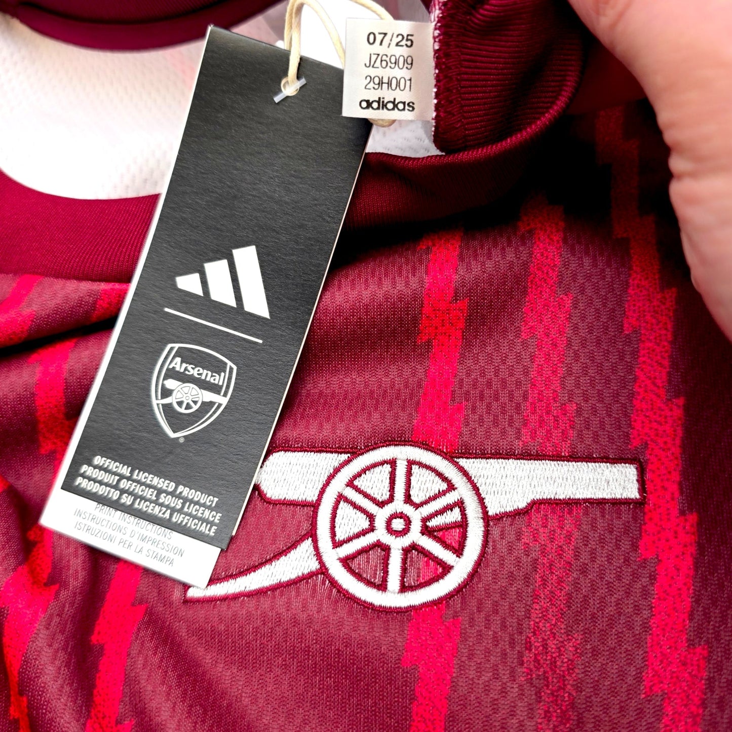 2025/26 Arsenal Training Top (S) Adidas (BNWTs)