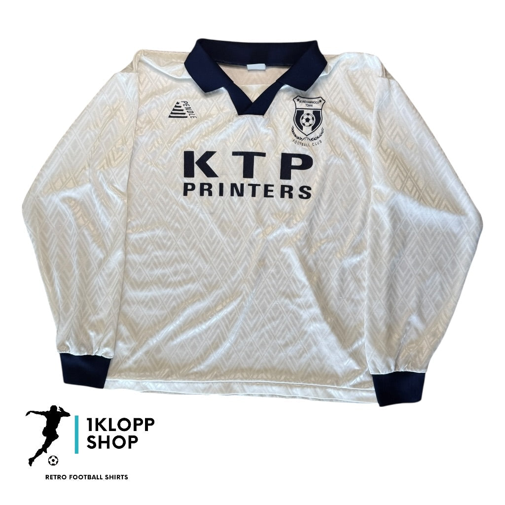 Boreham Wood 1990s Matchworn Home '14' (L)
