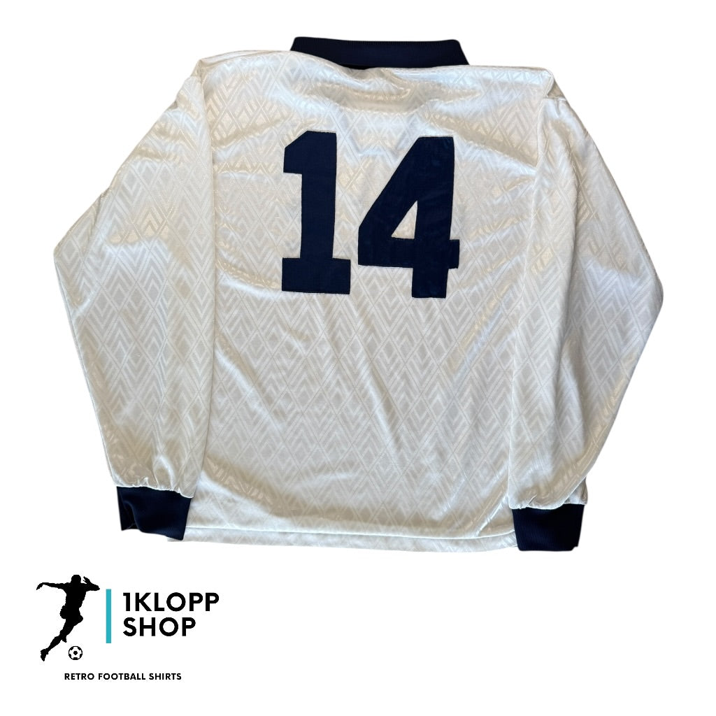 Boreham Wood 1990s Matchworn Home '14' (L)
