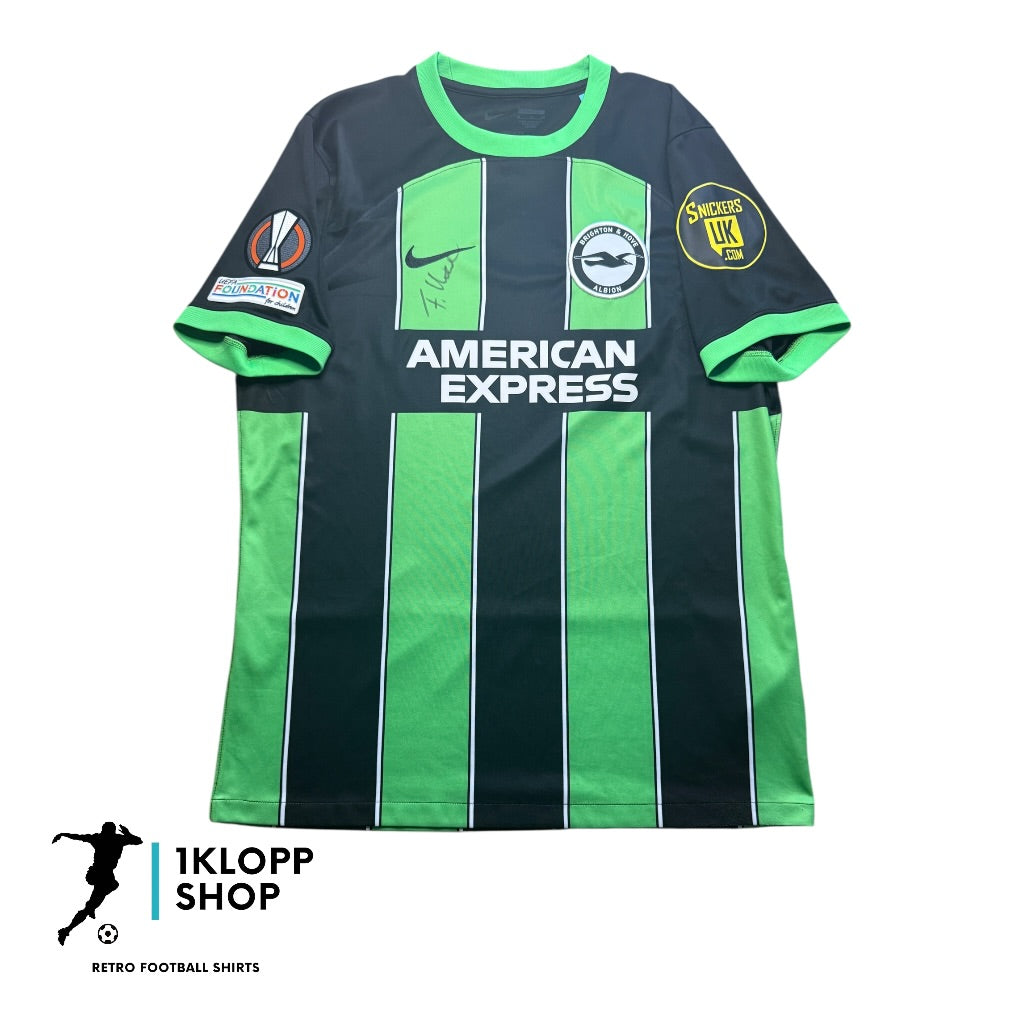 Brighton and Hove Albion 2024/25 Away Signed (Fabian Hurzeler) (XL)
