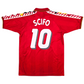 1994/95 Belgium Home Football Shirt (L) Diadora #10 Scifo (Upgraded Template)