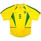 2002/04 Brazil Home Football Shirt (S) Nike #9 Ronaldo
