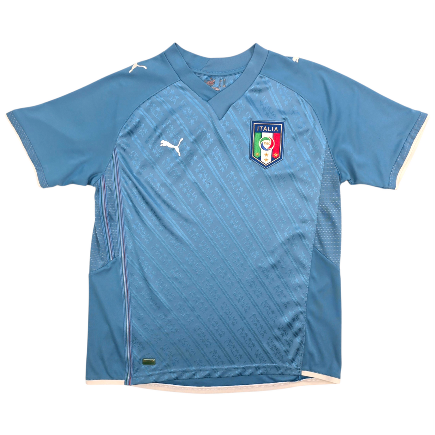 2009/10 Italy Home Football Shirt (S) Puma (Confederations Cup)
