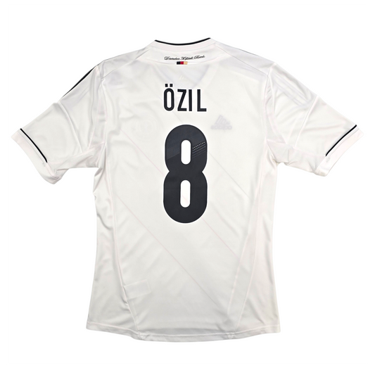 2012/13 Germany Home Football Shirt (S) Adidas #8 Ozil