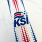 2016/18 Iceland Away Football Shirt (L) Errea #8 B. Bjarnason