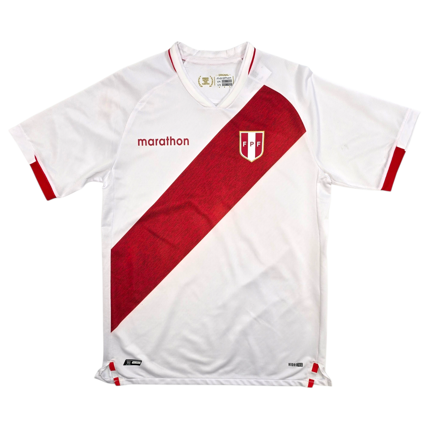 2020/21 Peru Home Football Shirt (XL) Marathon