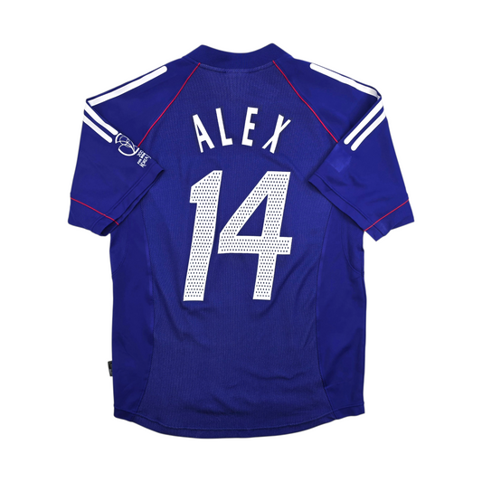 2002/04 Japan Home Football Shirt (M) Adidas #14 Alex