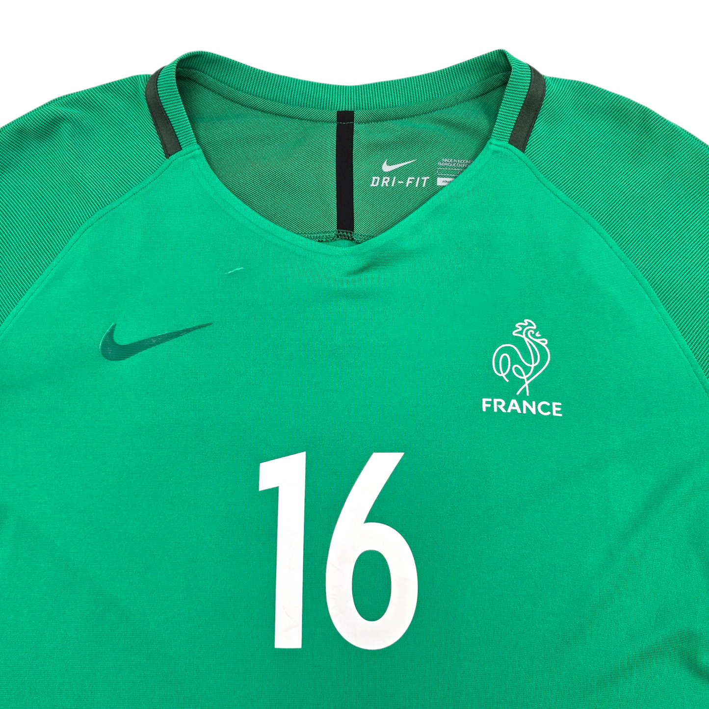 2016/17 France Away Football Shirt (L) Nike #16 Bouhaddi (Womens)