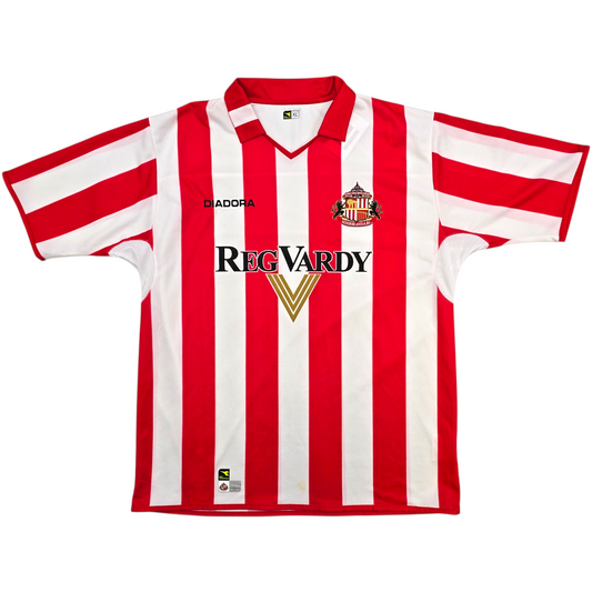 2004/05 Sunderland Home Football Shirt (XL) Diadora