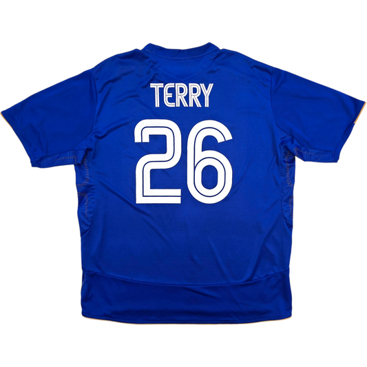 2005/06 Chelsea Home Football Shirt (3XL) Umbro #26 Terry (Centenary)