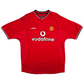 2000/02 Manchester United Home Football Shirt (L) Umbro #7 Beckham