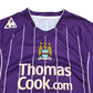 2007/08 Manchester City Away Football Shirt (M) Le Coq Sportif