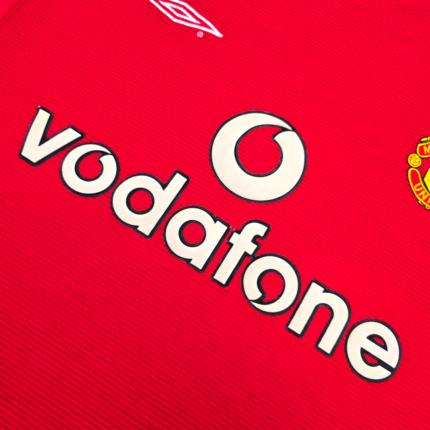 2000/02 Manchester United Home Football Shirt (M) Umbro