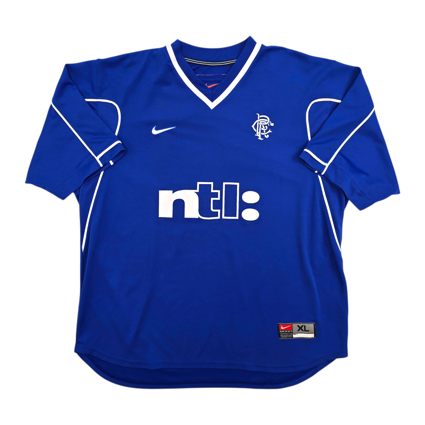 1999/01 Glasgow Rangers Home Football Shirt (XL) Nike