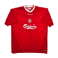 2002/04 Liverpool Home Football Shirt (XL) Reebok