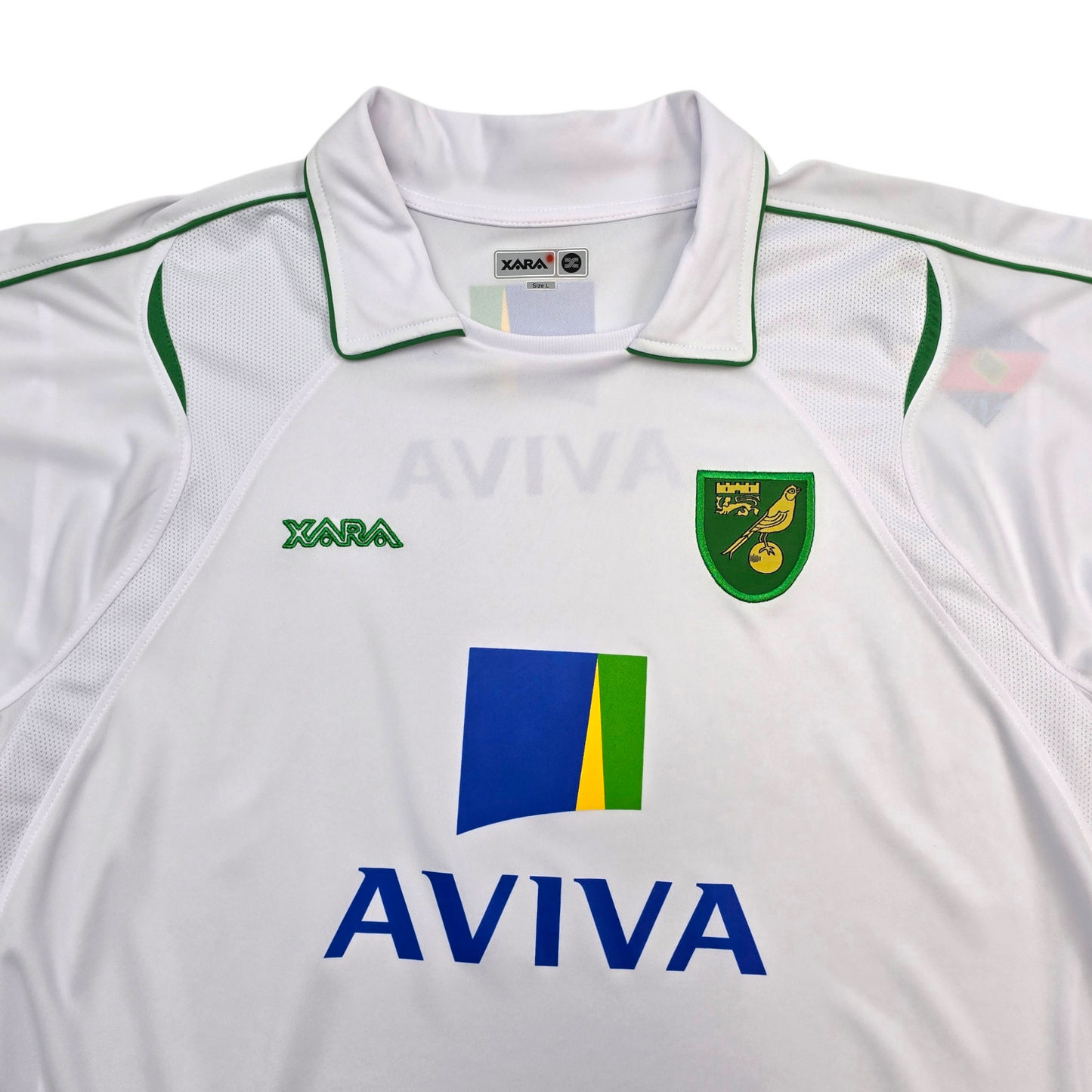 2009/11 Norwich City Away Football Shirt (L) Xara