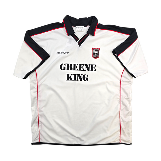 2000/01 Ipswich Town Away Football Shirt (2XL) Punch
