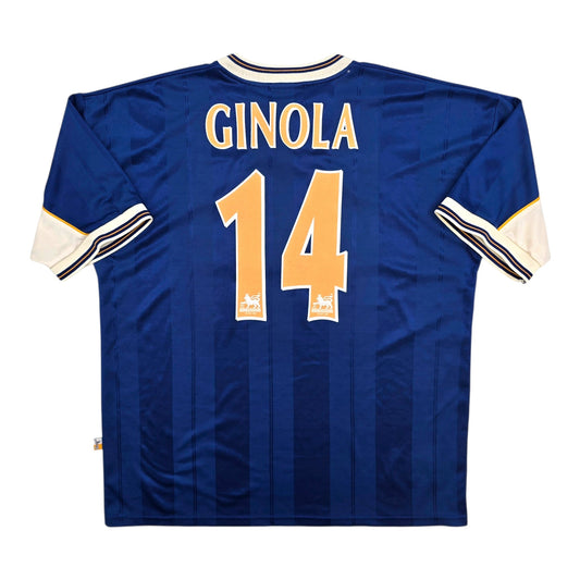 1997/98 Tottenham Hotspur Away Football Shirt (XL) PONY #14 Ginola