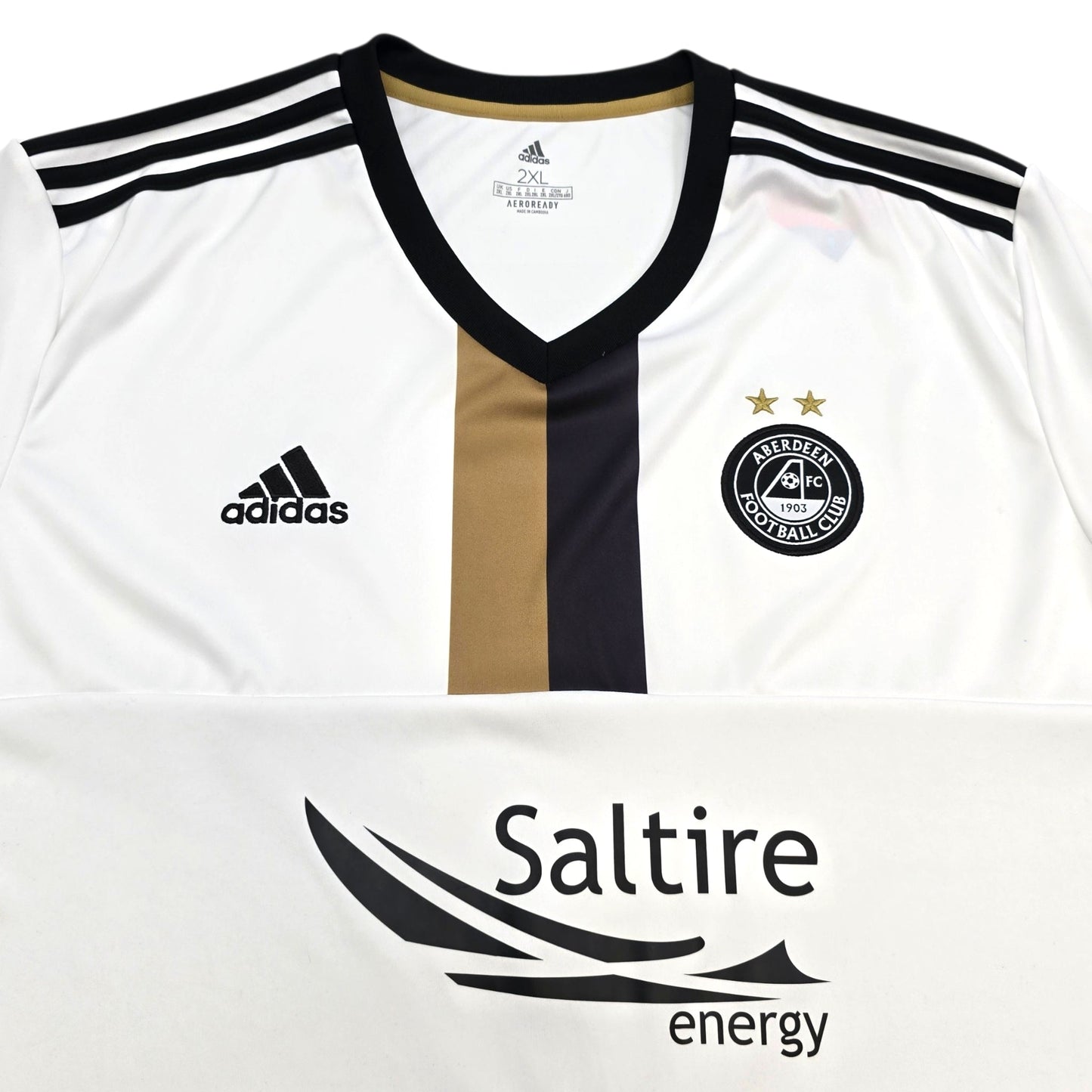 2020/21 Aberdeen Away Football Shirt (2XL) Adidas
