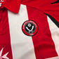 2009/10 Sheffield United Home Football Shirt (M) Macron