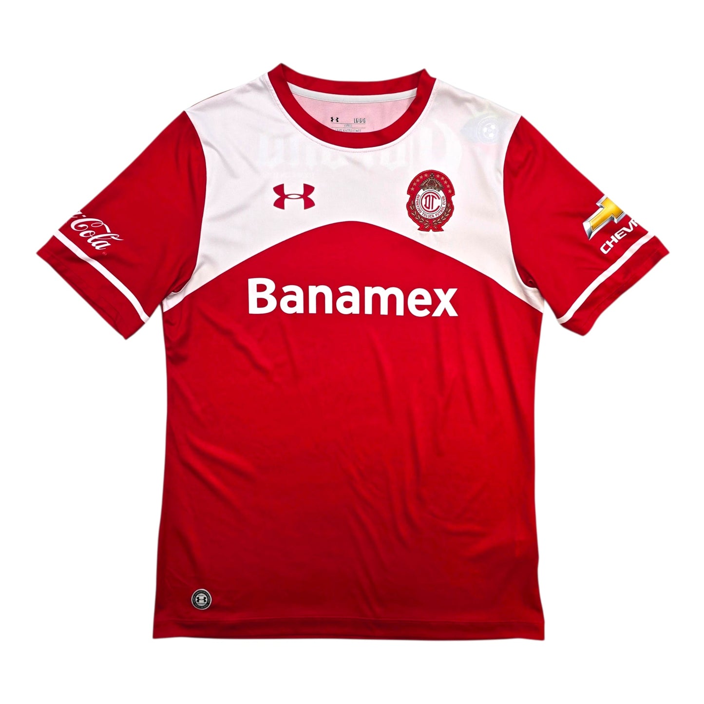 2015/16 Deportivo Tuluca Home Football Shirt (L) Under Armour