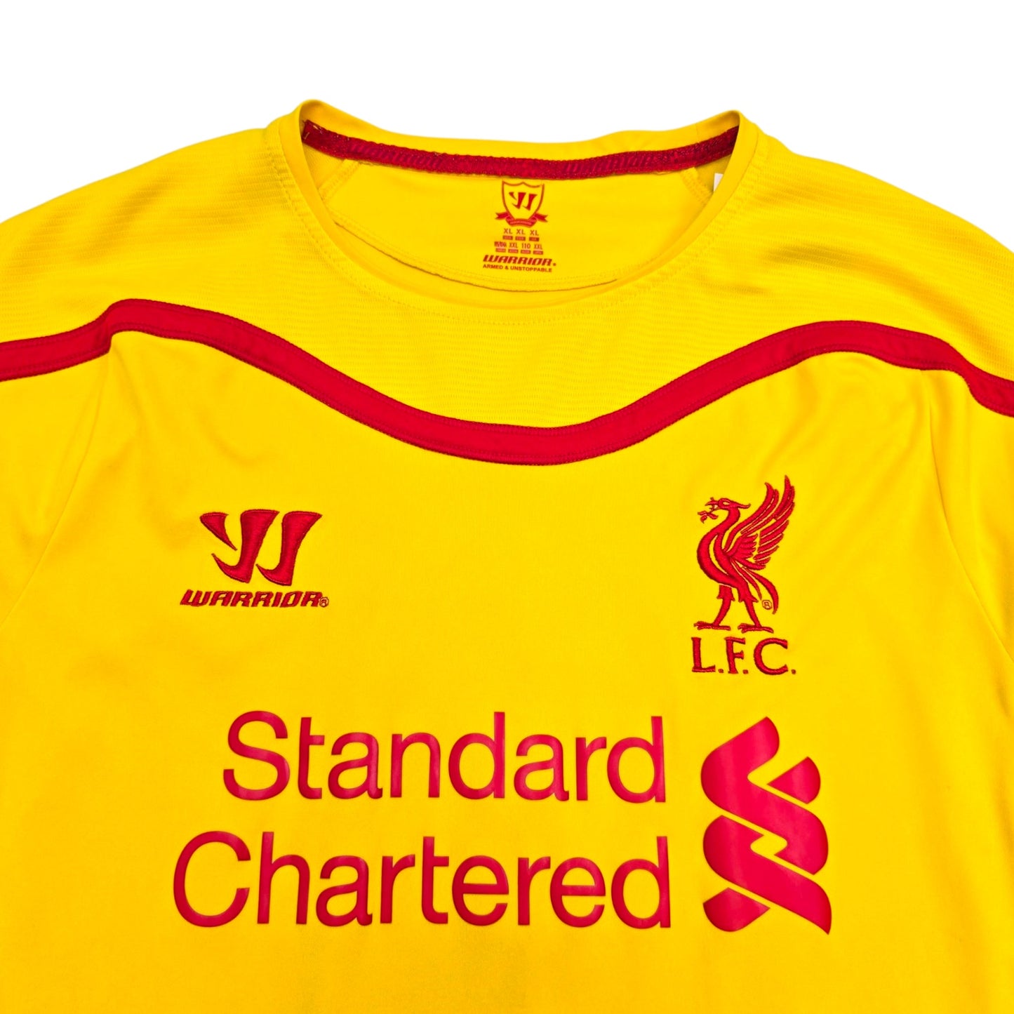 2014/15 Liverpool Away Football Shirt (XL) Warrior #8 Gerrard