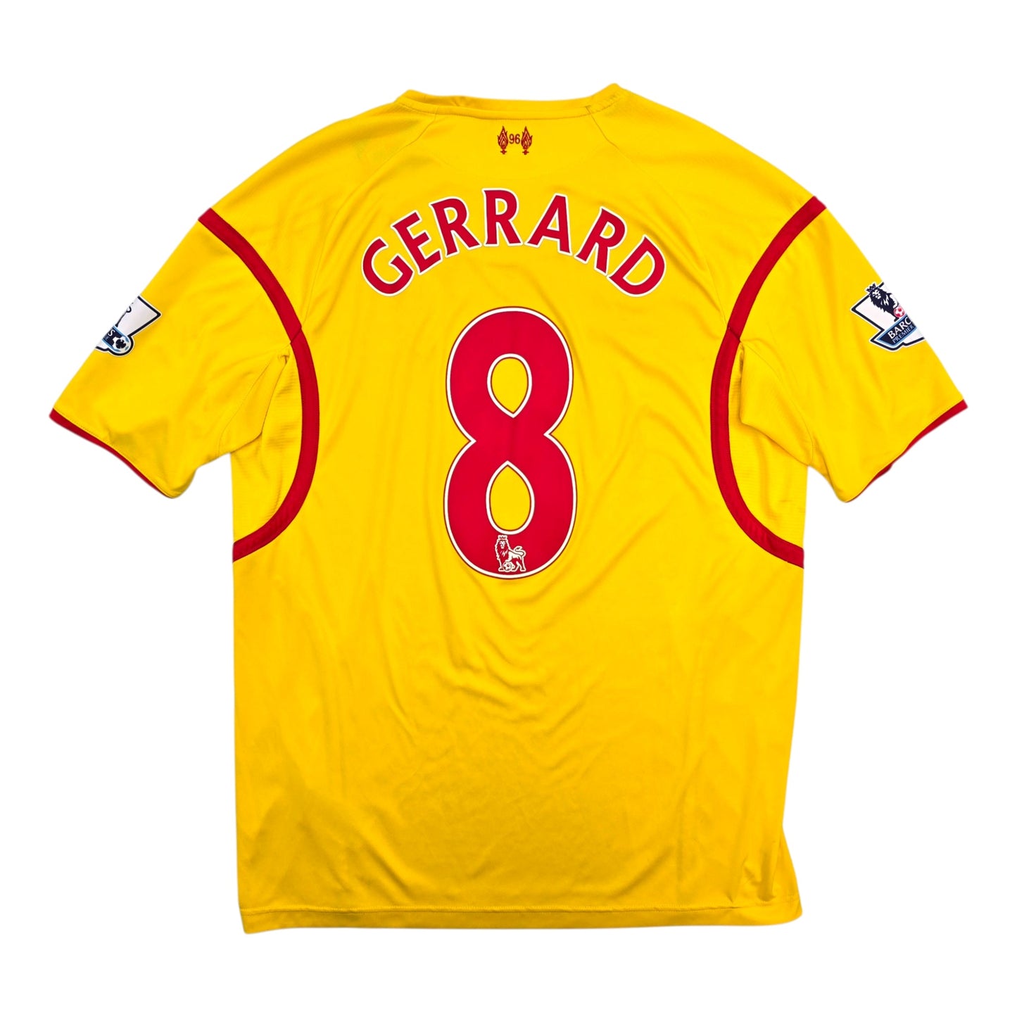 2014/15 Liverpool Away Football Shirt (XL) Warrior #8 Gerrard