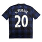 2013/14 Manchester United Away Football Shirt (M) Nike #20 V. Persie