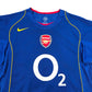 2004/05 Arsenal Away Football Shirt (L) Nike #28 Toure