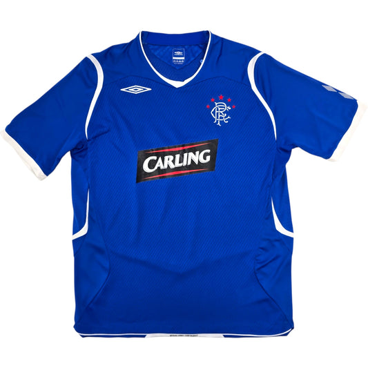 2008/09 Glasgow Rangers Home Football Shirt (XL) Umbro