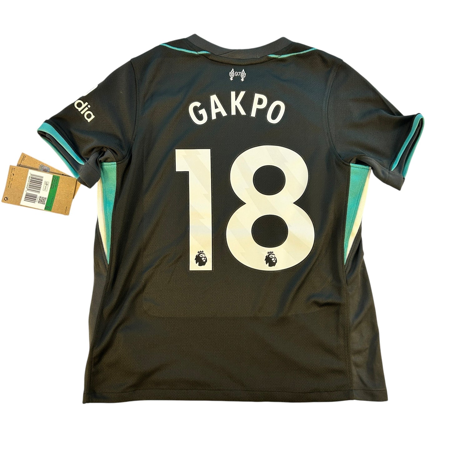 Liverpool 2024-2025 Youth Away Shirt - XL - Gakpo 18