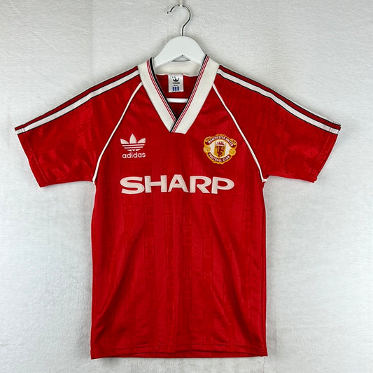 Manchester United 1988/1989 Home Shirt & Shorts - 32-34" - Excellent Condition