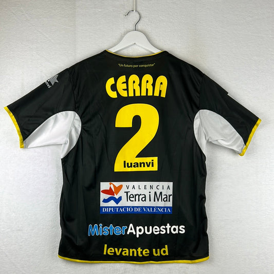 Levante 2010-2011 Player Issue Away Shirt - Cerra 2