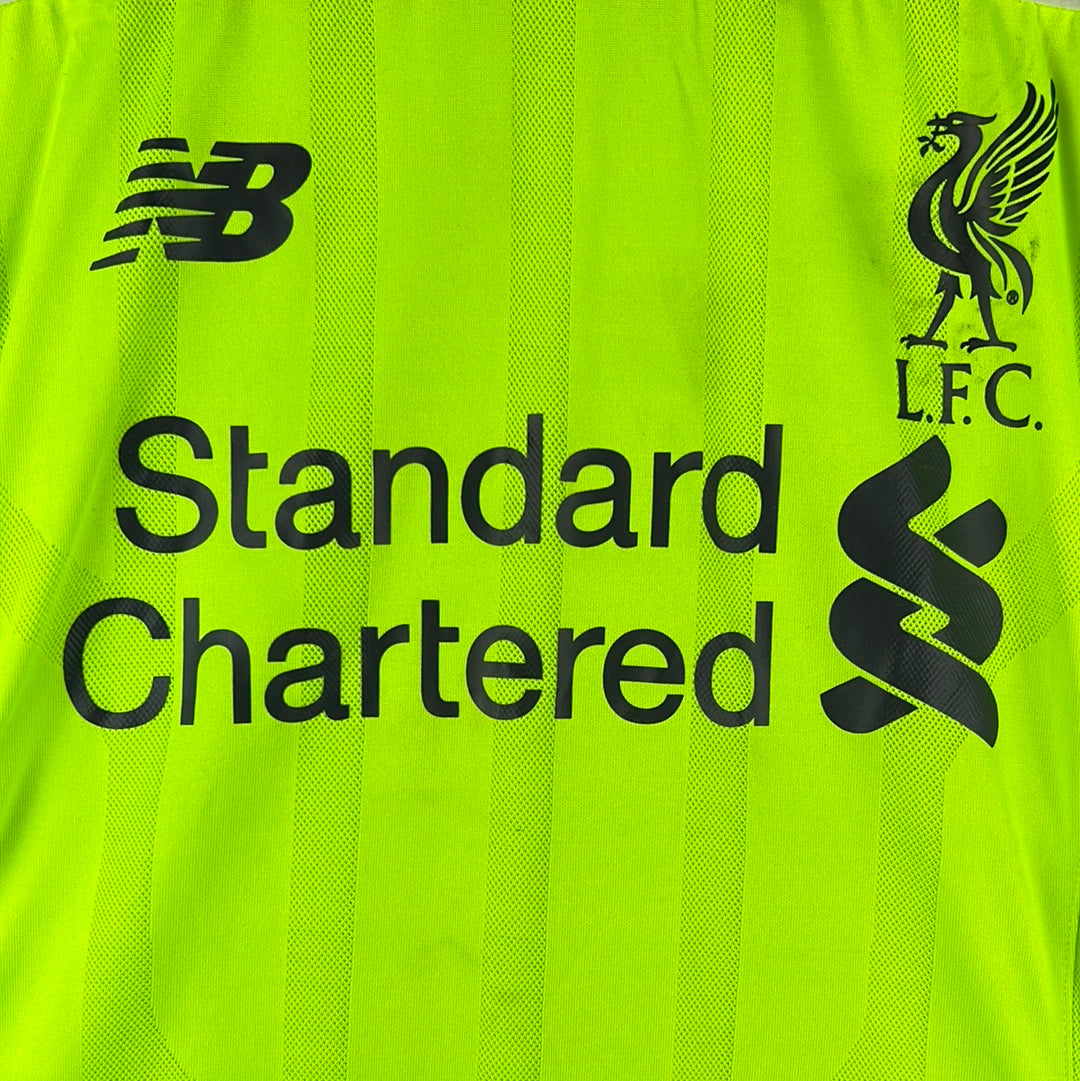 Liverpool 2016/2017 Third Shirt - Large - Long sleeve